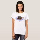 Verschijnte afbeelding van de cartoon van de t-shirt (Voorkant volledig)