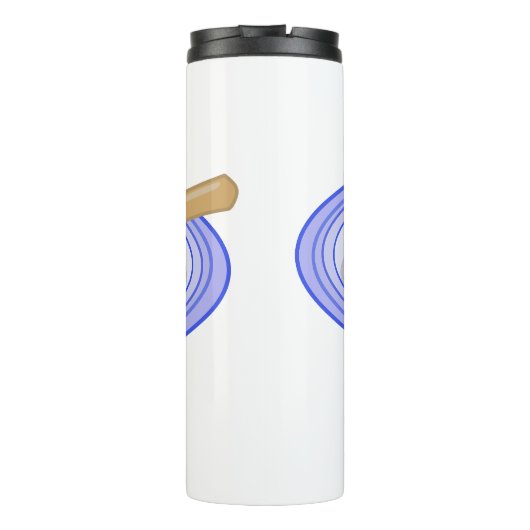 Verschijnte afbeelding van de cartoon van de  thermosbeker (Achterkant)