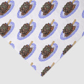 Verschijnte afbeelding van de cartoon van de tissuepapier (Detail)