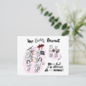 "Verschil en prestaties"-coachingkaart Briefkaart (Staand voorkant)