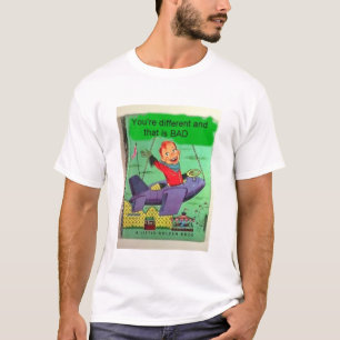 Verschil en slecht t-shirt