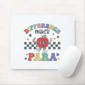 Verschil maker Para Leraar Paraprofessional Par Muismat (Met muis)