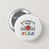 Verschil Maker Para Leraar Paraprofessional Par Ronde Button 5,7 Cm (Voorkant /achterkant)