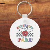 Verschil Maker Para Leraar Paraprofessional Par Sleutelhanger (Voorkant)