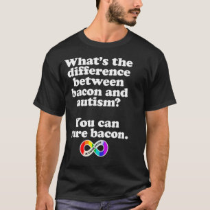 verschil tussen Bacon en t T-shirt