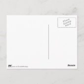 Verschilderen van dieprode rozen briefkaart (Achterkant)