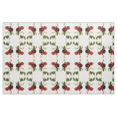 Verschilderen van dieprode  rozen stof (Fat Quarter)