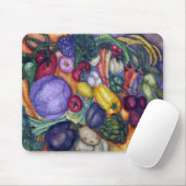 Verschilderen van groenten muismat (Met muis)