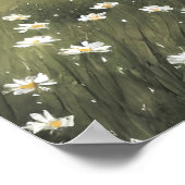 Verschilderen van wilde bloemen, weidevesten poster (Hoek)