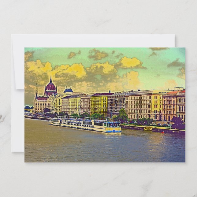 Verschildering van het Hongaarse parlement (Voorkant)