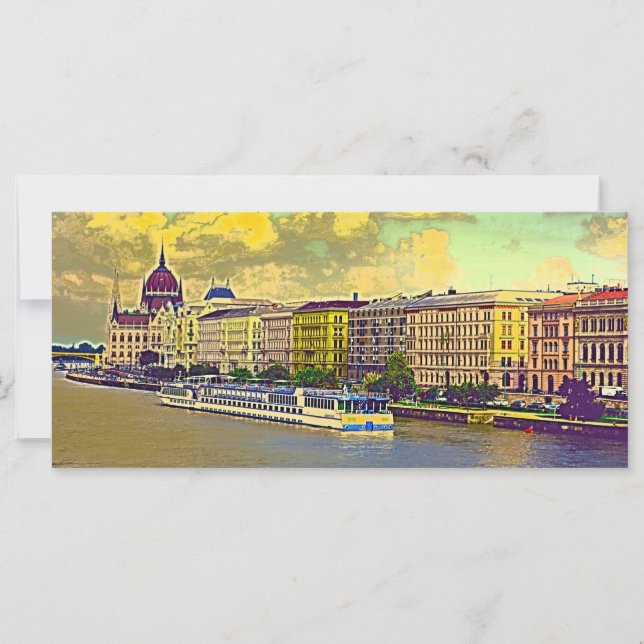 Verschildering van het Hongaarse parlement (Voorkant)