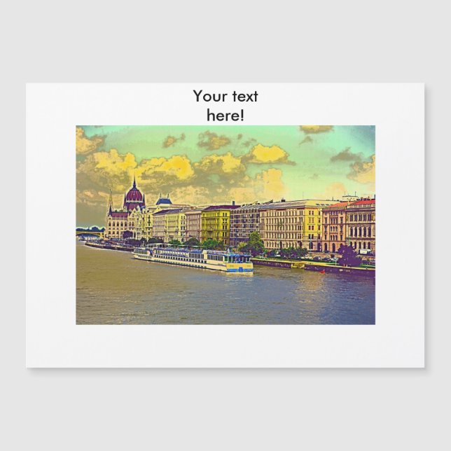 Verschildering van het Hongaarse parlement (Voorkant)