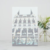 Verschildering van het Hongaarse parlement Briefpapier (Staand voorkant)