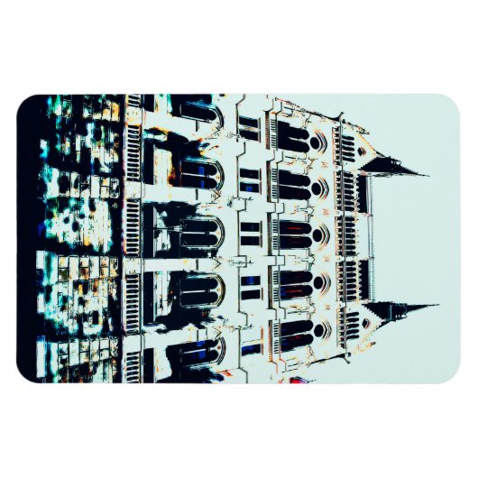 Verschildering van het Hongaarse parlement Magneet (Horizontaal)
