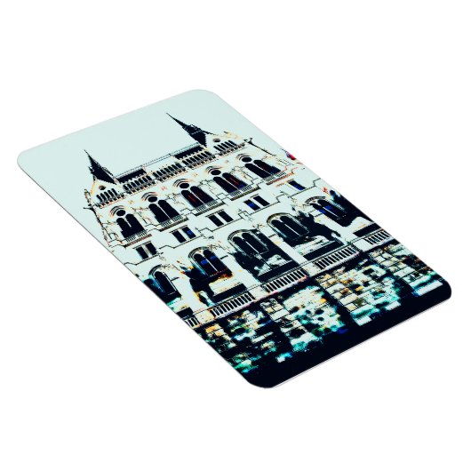 Verschildering van het Hongaarse parlement Magneet (Rechterzijde)