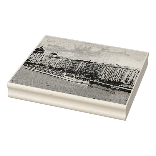 Verschildering van het Hongaarse parlement Rubberstempel (Stempel)