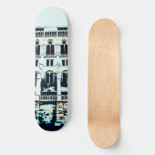 Verschildering van het Hongaarse parlement Skateboard (Voorkant)