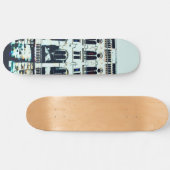 Verschildering van het Hongaarse parlement Skateboard (Horizontaal)