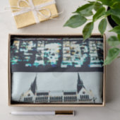 Verschildering van het Hongaarse parlement Tissuepapier (Geschenk)