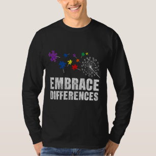 Verschillen in autistisch Kinder autisme T-shirt