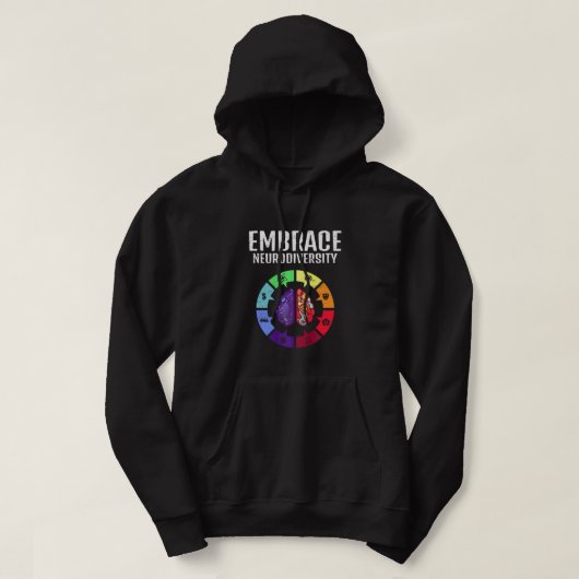 Verschillen in hersendiversiteit hoodie (Design voorkant)