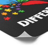 Verschillen in neurodiversiteit Autisme-Poster Poster (Hoek)