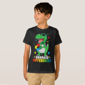 Verschillen in rex dinosaur autisme t-shirt (Voorkant volledig)