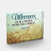 Verschillen kunnen een kracht zijn fotoblokken (Links)