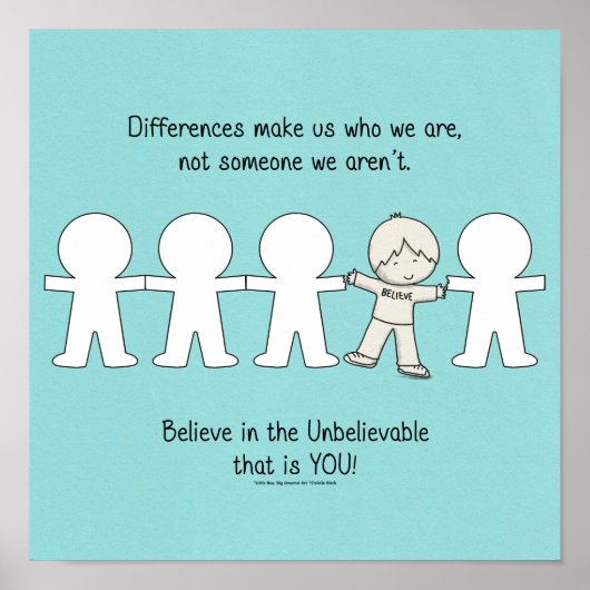 Verschillen maken ons poster (Voorkant)