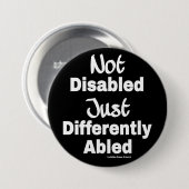 Verschillend geschikt ronde button 7,6 cm (Voorkant /achterkant)