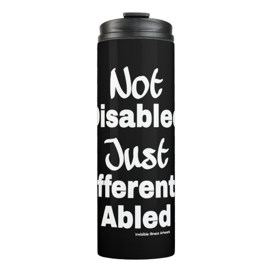 Verschillend geschikt thermosbeker (Voorkant)