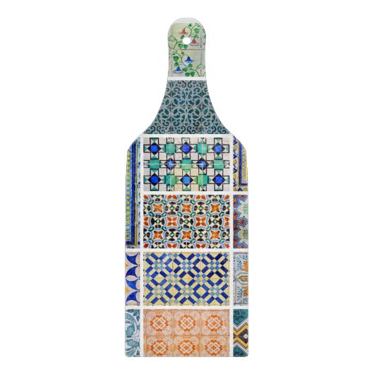 Verschillend Mozaïekpatroon Snijplank (Voorkant)