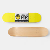 VERSCHILLEND, NIET MINDER gebarentaal bewustzijn Persoonlijk Skateboard (Horizontaal)