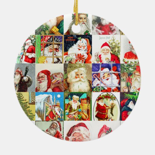 Verschillend Santas Ornament (Achterkant)