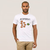 VERSCHILLEND T-SHIRT (Voorkant volledig)