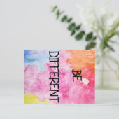 verschillend zijn briefkaart (Staand voorkant)