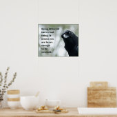 Verschillend zijn is niet slecht. poster (Keuken)