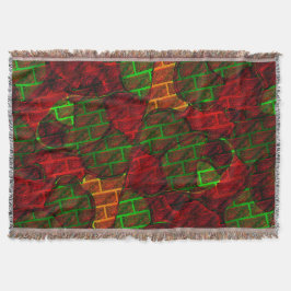 Verschillende afbeeldingen montage, baksteen, rood deken