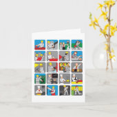 Verschillende beroepen kaart (Gele Bloem)