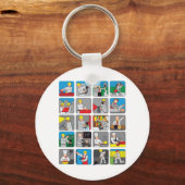 Verschillende beroepen sleutelhanger (Voorkant)