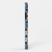 Verschillende blauwe bloemen | Prachtig bloemontwe Case-Mate iPhone Case (Achterkant/rechts)