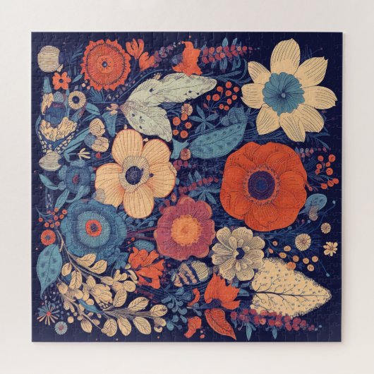 Verschillende bloemen puzzel (Horizontaal)