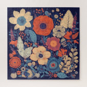 Verschillende bloemen puzzel legpuzzel (Verticaal)