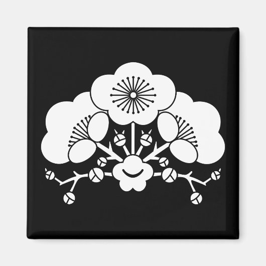 Verschillende bloesems magneet (Voorkant)