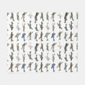 Verschillende Britse WW2-vliegtuigen  Fleece Deken (Voorkant (Horizontaal))