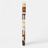 Verschillende chocolade bedekte marshmallows iPhone hoesje (Rechterkant)
