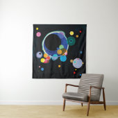 Verschillende cirkels van Wassily Kandinsky Wandkleed (In Situ (horizontaal))