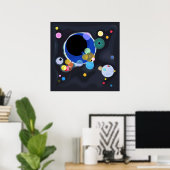 Verschillende cirkels, Vassily Kandinsky digitaal Poster (Thuiskantoor)
