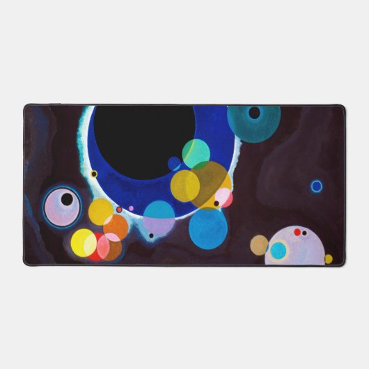 Verschillende cirkels, Wassily Kandinsky Bureaumat (Voorkant)