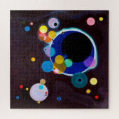 Verschillende cirkels, Wassily Kandinsky Legpuzzel (Horizontaal)